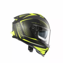 Casco Typhoon FR — Talla L, negro mate